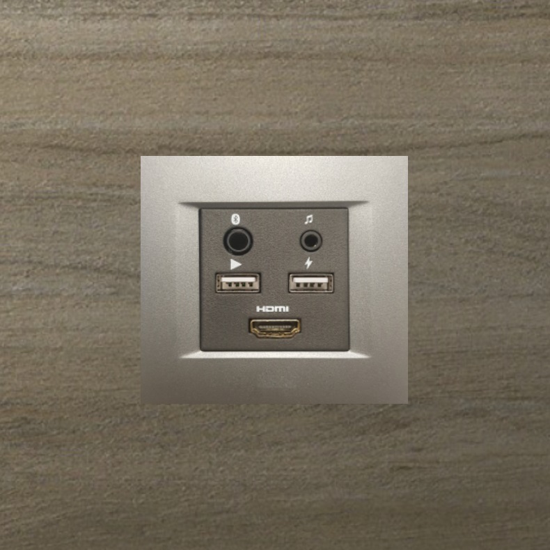 Otel Media Hub, Bluetooth 50 mm